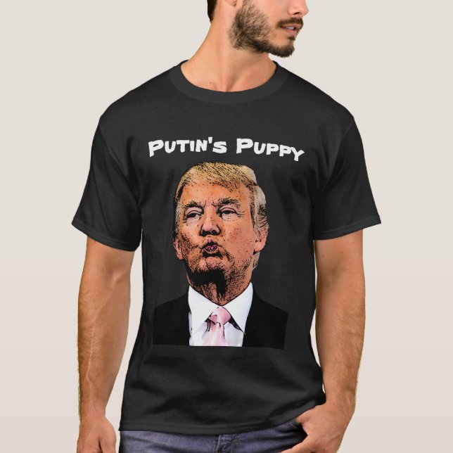 Putins marionett t shirt (Framsida)