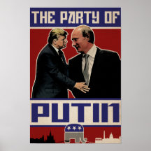 "Putins Party" Poster