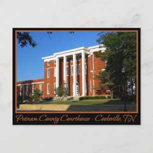 Putnam County Domstol - Cookeville, TN Vykort