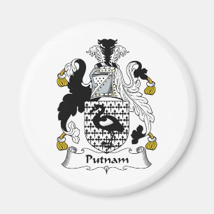 Putnam familjvapensköld magnet