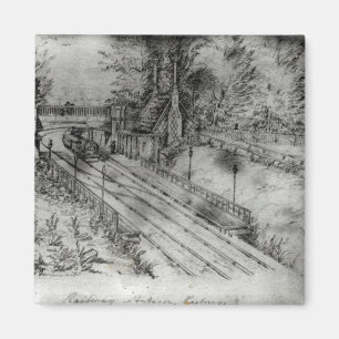 Putney järnväg station magnet