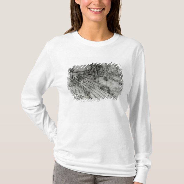 Putney järnväg station tee shirt (Framsida)