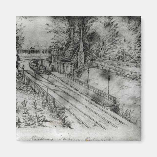 Putney Railway Station Magnet (Framsidan)