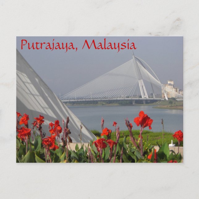 Putrajaya, Malaysia Vykort (Framsida)