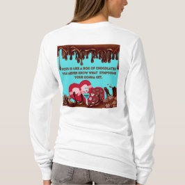 Puts är som en låda av choklad t shirt