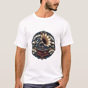 Putsamt Fonograf-T-Shirt, Premium Vintage T Shirt
