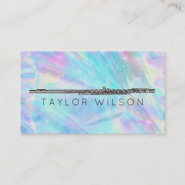 Putslärare i pastel färg visitkort (Framsida)