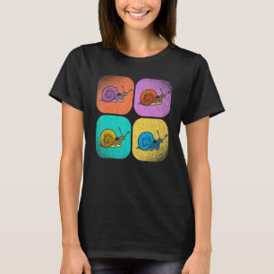 Putsrot Garden Animal Slug Gastropod Art Snai T Shirt