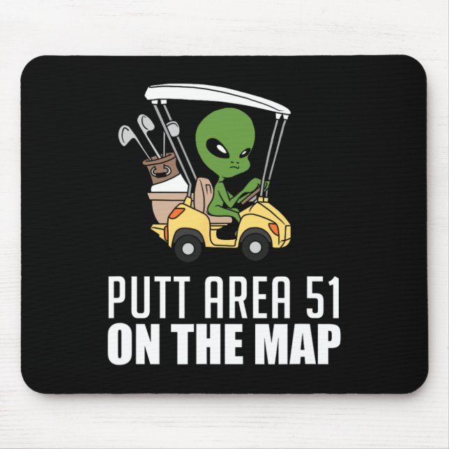 Putt område Fifty One 51 På Kartan Golf Spelare Al Musmatta (Framsidan)