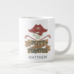 Putt Pirater Golfing Hobby Personlig Jumbo Mugg