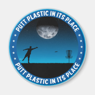 Putt-plast i Ställe #8 Magnet