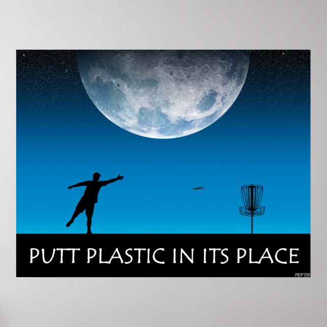 Putt-plast i Ställe Poster (Framsidan)