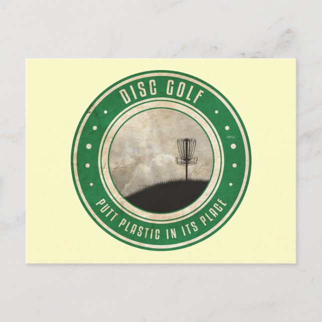 Putt-plast i Ställe Vykort (Framsida)