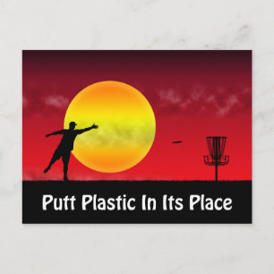 Putt-plast i Ställe Vykort