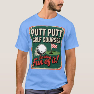 Putt PuttBrockton, MORSA Retro Mini Golf Vintage T Shirt
