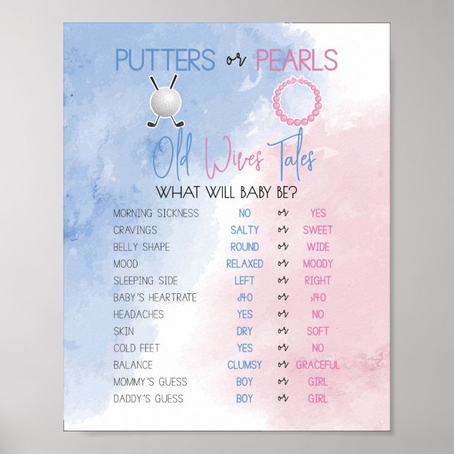 Putters eller Pearls Old Wives Tales Poster (Framsidan)