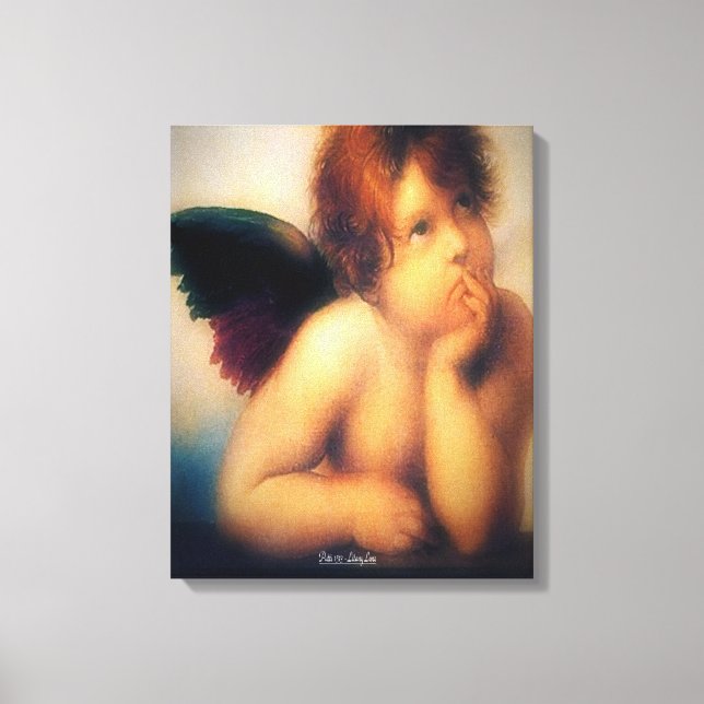 Putti Angel Canvastryck (Framsida)