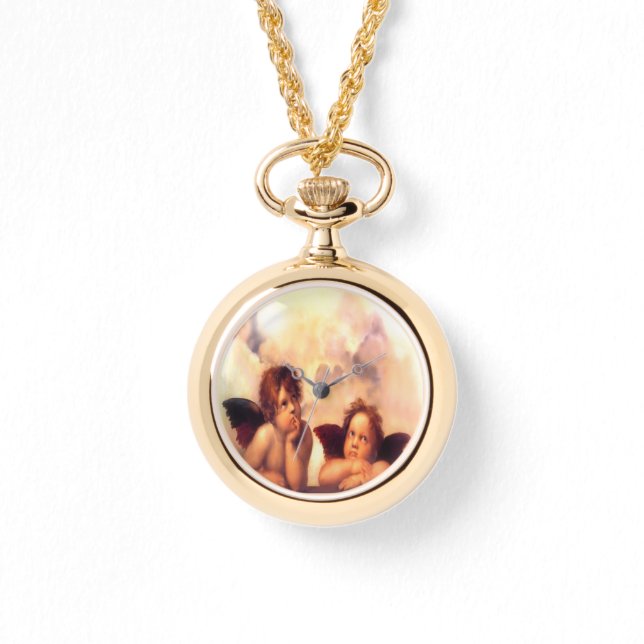 Putti Pair of Änglar Armbandsur (Framsida)