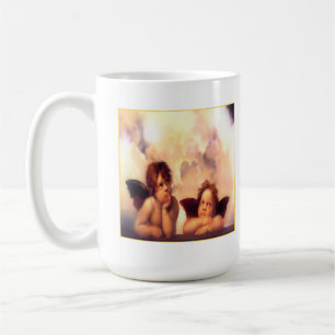 Putti Pair of Änglar Kaffemugg