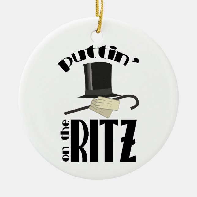 Puttin Ritz Julgransprydnad Keramik (Framsidan)