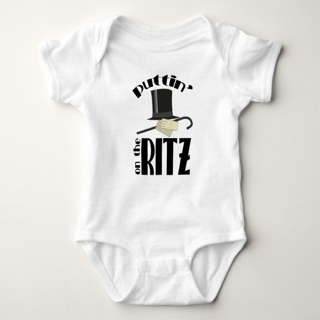Puttin Ritz T Shirt (Framsida)