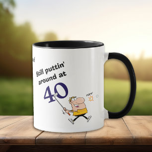 Puttin runt om Golf 40 Mugg
