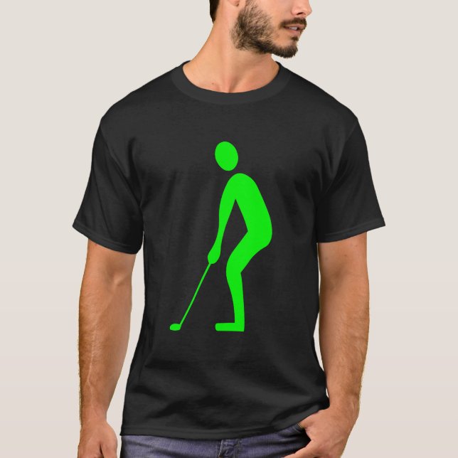 Putting - Green Tee Shirt (Framsida)
