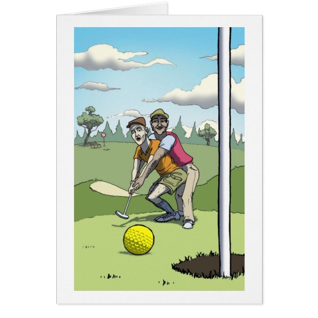 Puttkompisar Hälsningskort (Framsidan)