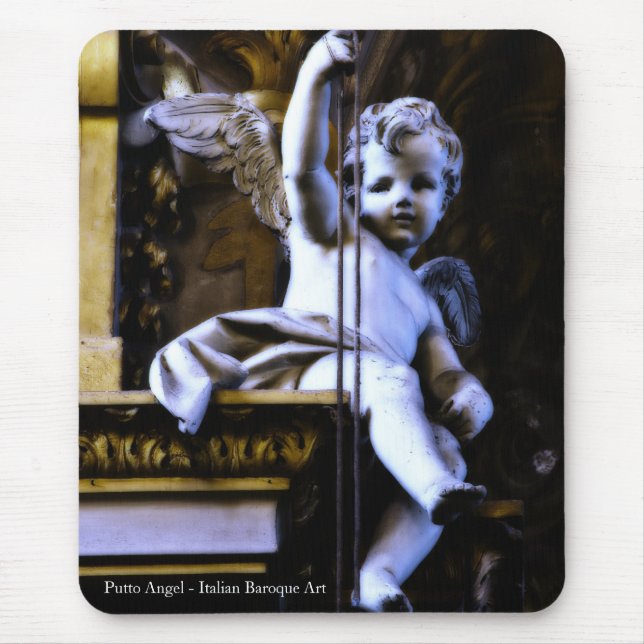 Putto ängel Mousepad Musmatta (Framsidan)