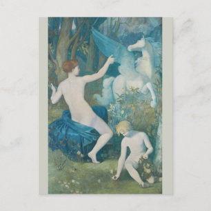 Puvis de Chavannes Fantasy CC0111 Dreamlike Vykort