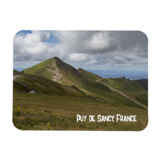 Puy de Sancy Volcanic Ligcape, Frankrike Magnet