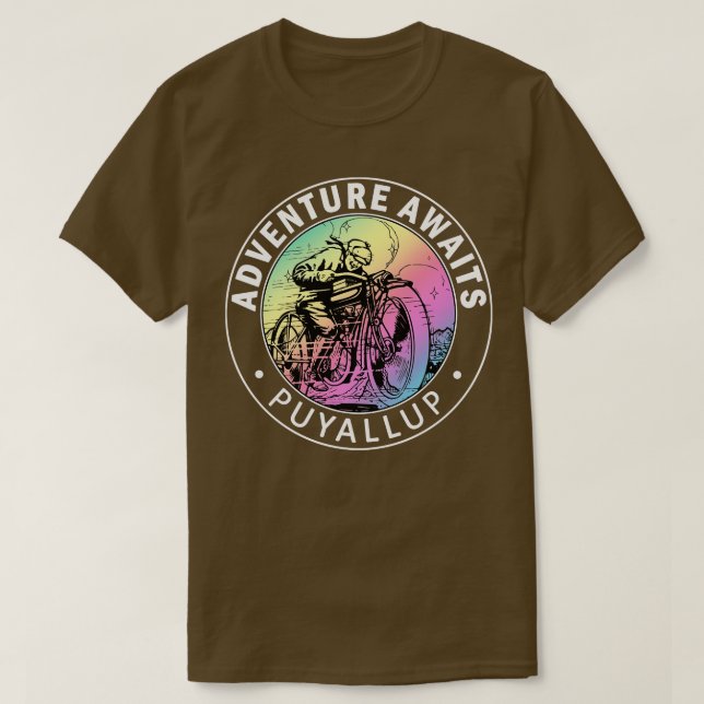 Puyallup City Washington T Shirt (Design framsida)