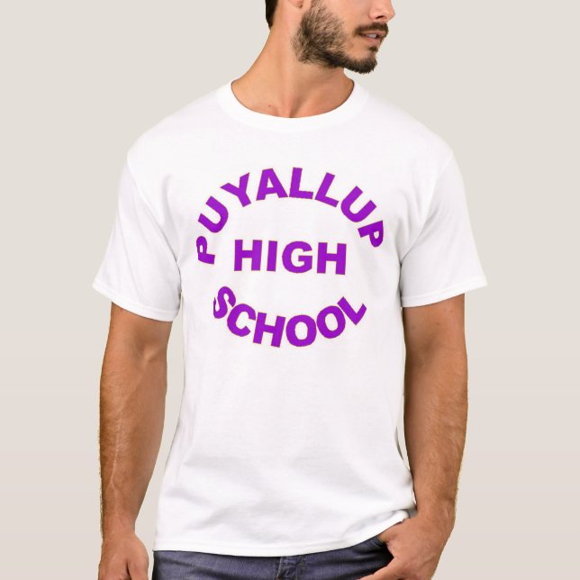 Puyallup högstadium tee shirt (Framsida)