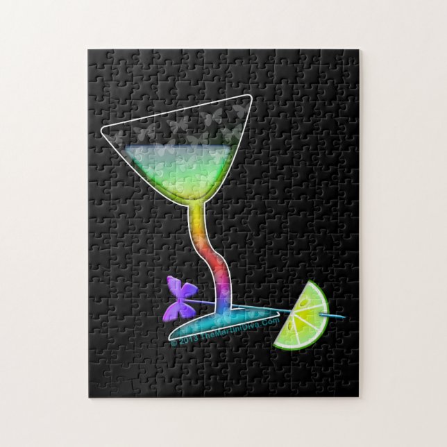 PUZLES - BUTTERFLY MARTINI PUSSEL (Vertikal)