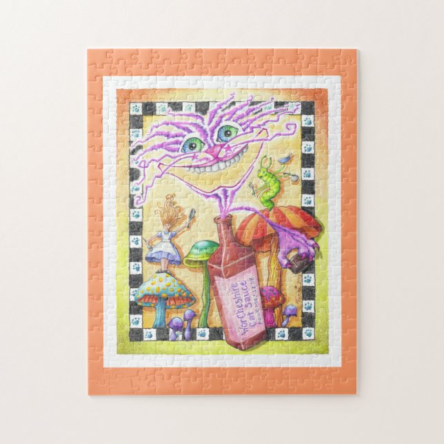 PUZLES - WorCHESHIRE CAT Pussel (Vertikal)