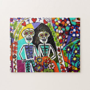 Puzzel - day of the dead pussel