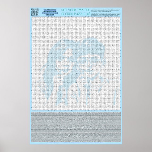 PUZZLE #2: Namn - Chaotic Poster (Framsidan)