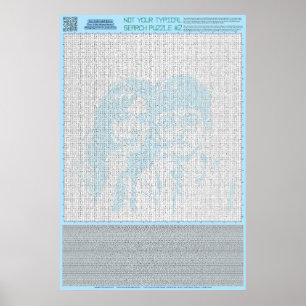 PUZZLE #2: Namn - Standard Poster