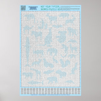 PUZZLE #6: Djurgrupper - Diablical Poster