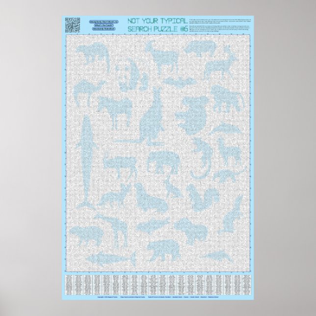 PUZZLE #6: Djurgrupper - Diablical Poster (Framsidan)