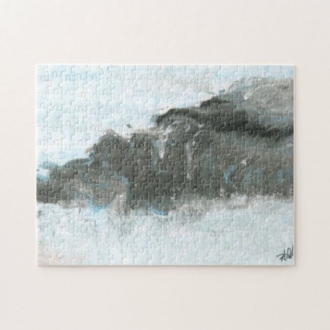 Puzzle - "Acantilado" Pussel (Horisontell)