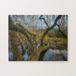 Puzzle “Árboles del agua – Parque en Ámsterdam” Pussel