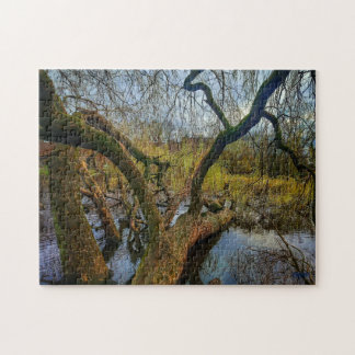 Puzzle “Árboles del agua – Parque en Ámsterdam” Pussel