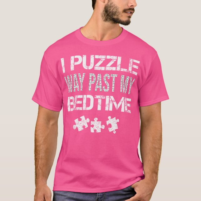 Puzzle Art For Men Women Puzzle Piece Jigsaw Puzzl T Shirt (Framsida)