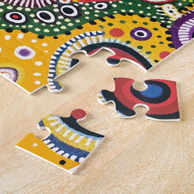 Puzzle Artístico Psicodélico de 252 piezas  Pussel (Sidan)