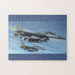 Puzzle aviones militares y de combo pussel