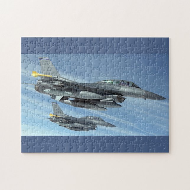 Puzzle aviones militares y de combo pussel (Horisontell)
