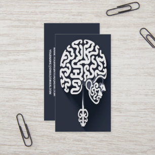 Puzzle Biet Brain Art Visitkort