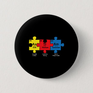 Puzzle Biet Chemical Inslag Coola Autism Awarene Knapp