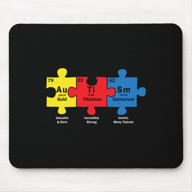 Puzzle Biet Chemical Inslag Coola Autism Awarene Musmatta (Framsidan)